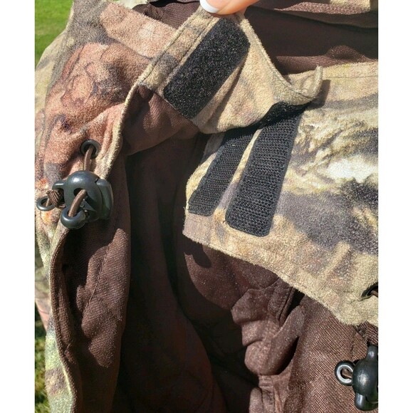 Arctic Shield Coat Men's Med Camo Hunting Front Zip Removal Hood Lined Jacket - Picture 13 of 16